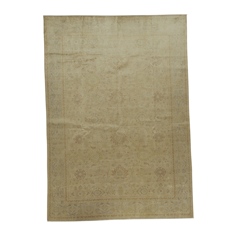 Hand Knotted Silk Oriental Area Rug
