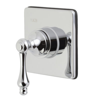 Kingston Brass Single-Handle Wall Mount Three-Way Diverter Valve with Trim Kit