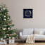 Art mural en toile «Noel Holiday Wreath» par Victoria Barnes