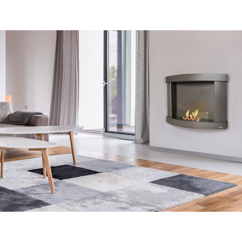 Suki Belfry Heating 97cm W Lacquered Bio-Ethanol Fireplace with 6820 BTU