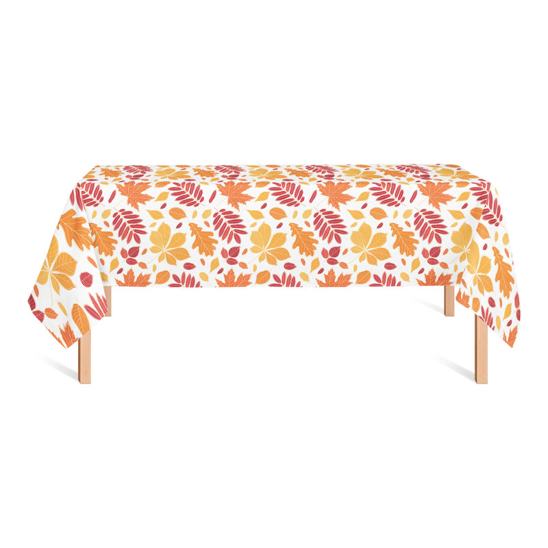 Coronado Fall Leaf Pattern Tablecloth