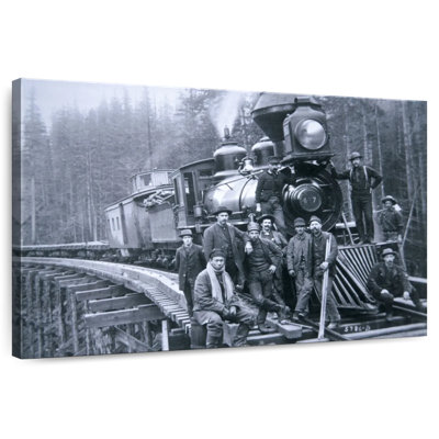 Lilie Railroad Construction Crew 1886