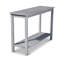 Console Eucalyptus, gris argenté