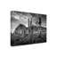 «Black and White Desert View I» par David Drost - reproduction de photo sur toile-1422069385