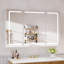 LED Bathroom Mirror Cabinet with Charging, Defogging, Storage Cupboard, Adjustable Shelves