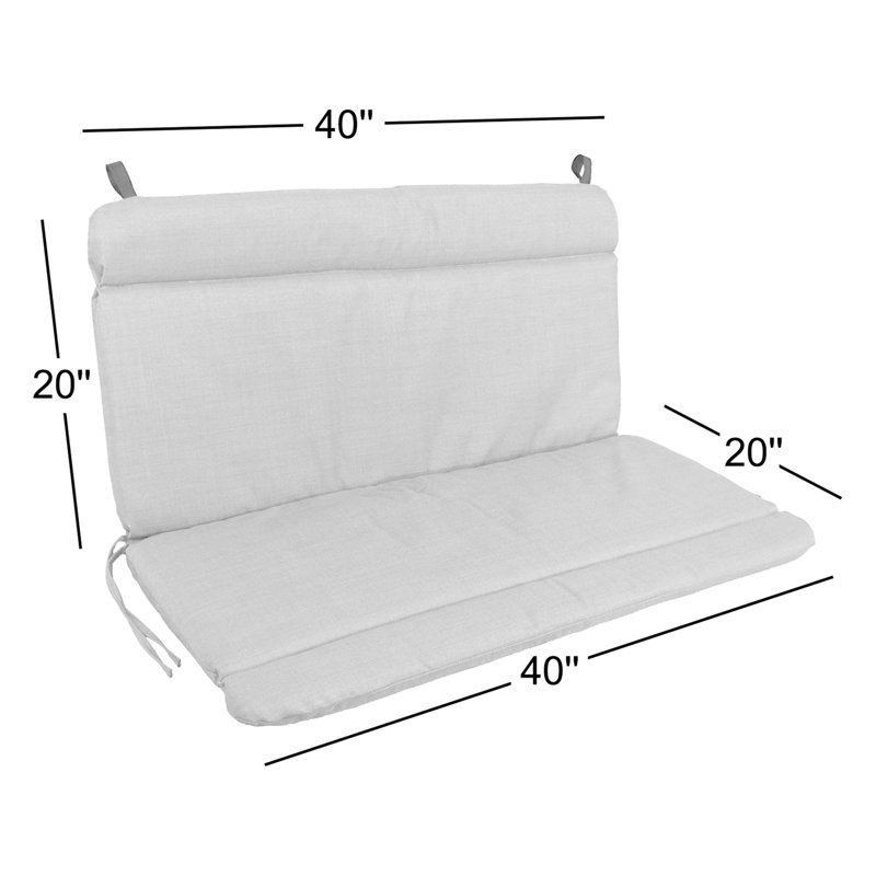 Coussin de banquette intérieur/extérieur, Grès