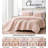 3 - Piece Reversible Floral Quilt Set, Sherpa Blanket with Shams-68971675-68971673