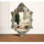 Aurora Flat Solid And Engineered Wood Mirror-581034503