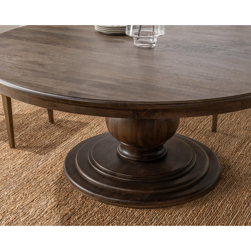 Brookside Round Solid Wood Dining Table