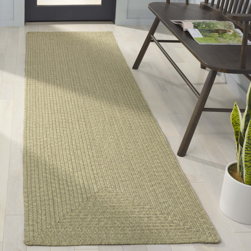 Tapis tissé intérieur / extérieur Walkowiak Performance, Tapis de couloir 2 pi 3 po x 8 pi