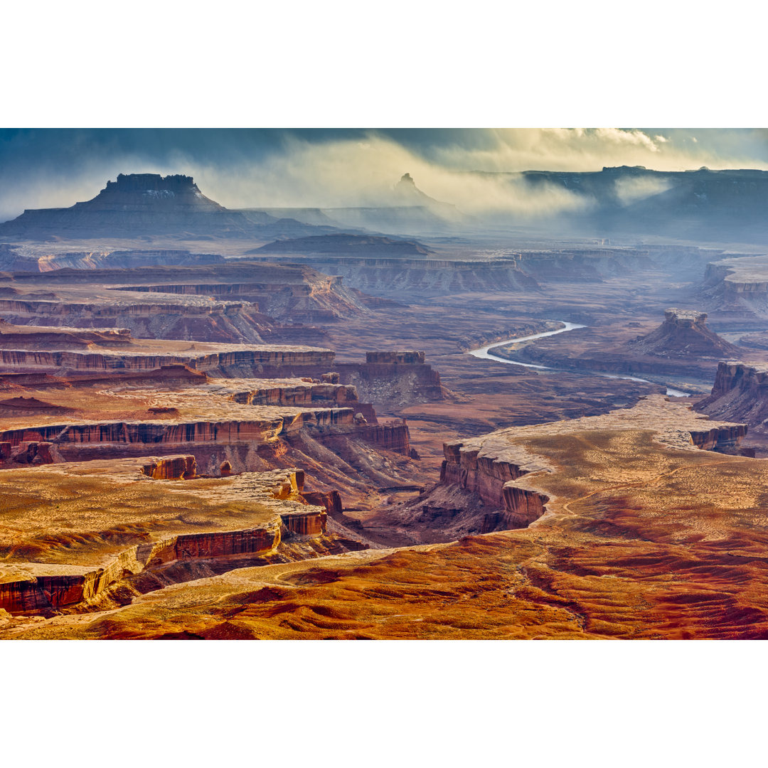 Canyonlands National Park von Don White - Kunstdrucke auf Leinwand