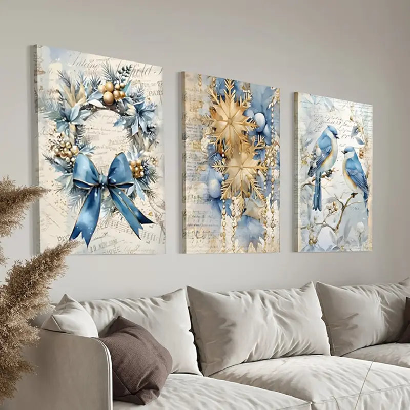 3 Piece Wrapped Canvas Print