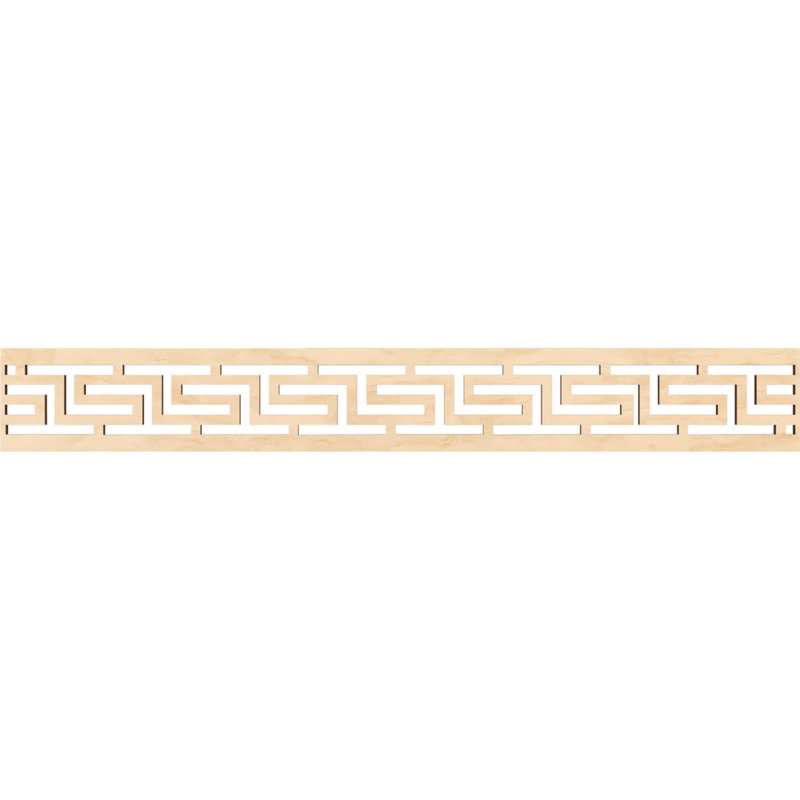 Tulum H W D Panel Molding, Birch, 6" H x 46.5" W x 0.375" D