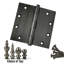 Charnière de porte simple à roulement à billes en laiton massif H 5 po x l 5 po-66231167