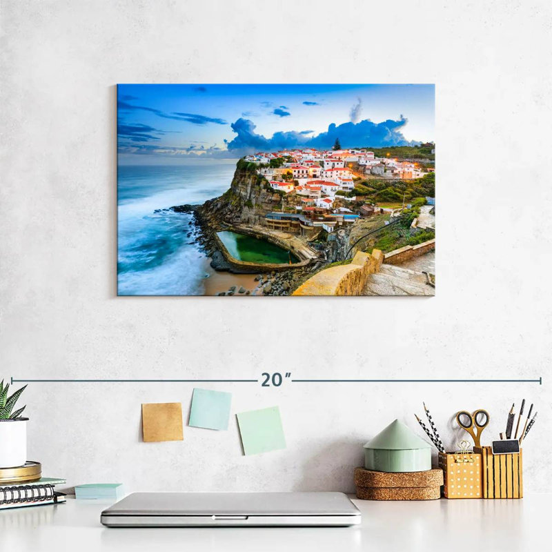 Nicci Azenhas Do Mar Seascape, 8" H x 12" W