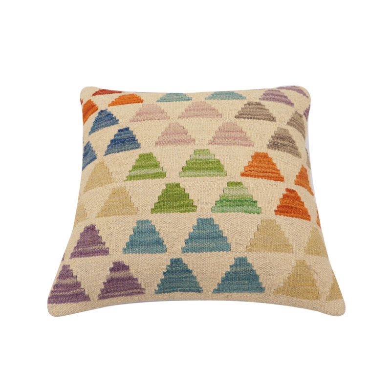 Housse et insert de coussin carré 100% laine