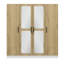 Armoire-penderie à miroir 4 portes avec 2 tiroirs-1862804523