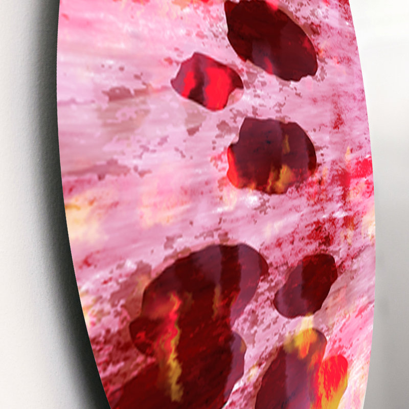 Abstract Wall Decor on Metal