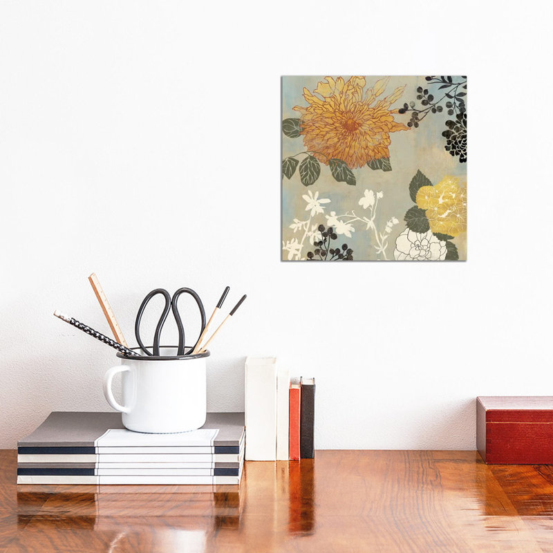 Grace Flowers I by Aimee Wilson - Wrapped Canvas Print, 30.48 cm H x 30.48 cm W