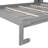 Queen Size Murphy Bed Wall Bed With Shelves,Gray-284419255-286565714
