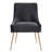 19'' H Velvet Upholstered Metal Parsons Chair-1322090724-1340082582