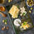 Ambesonne Rustic Cutting Board Large Size Grunge Old Door Multicolor