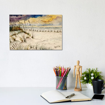 Destin Beach, Florida by Derek McCrea - Wrapped Canvas Print