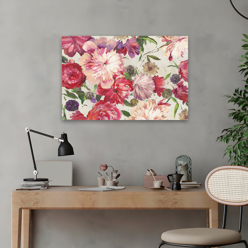Plantes, fleurs, art mural Amoroso, H 16 po x l 24 po