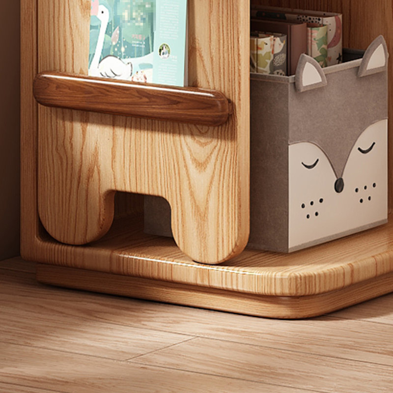 Bibliothèque de rangement populaire de style américain, (5 tablettes) H 40,55 po x l 15,75 po x P 15,75 po