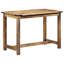 Isadore Rectangular Solid Wood Outdoor Dining Table - 110 cm W 55 cm D