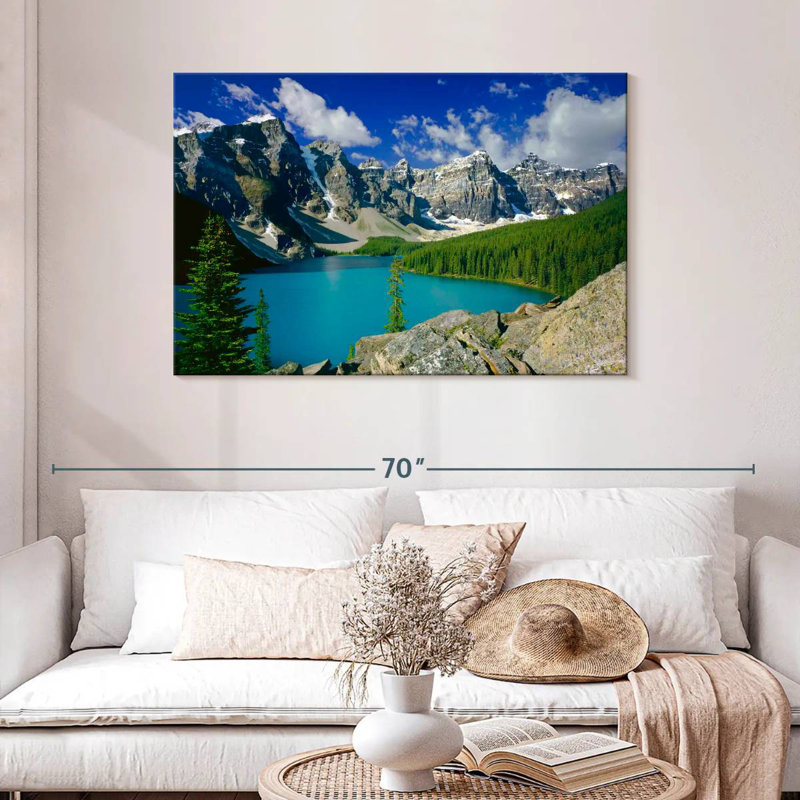 Alvord Enchanting Banff Landscape, H 30 po x l 45 po