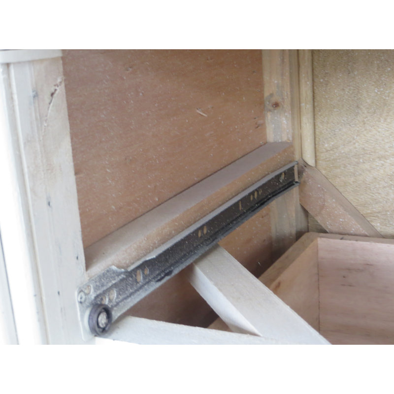 Commode décorative 3 tiroirs Sturminster, Blanc