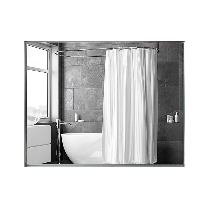 Miroir de salle de bain 40x30inch, Argent