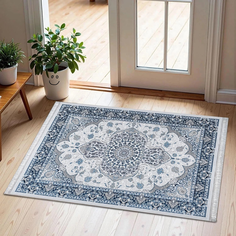 Doormat, Blue, 60cm W x 110cm L