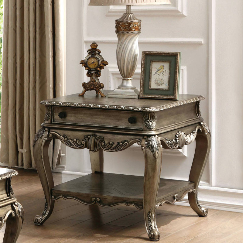 Table de bout rectangulaire Vintage