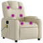 Fauteuil inclinable manuel vidaXL, dossier / repose-pieds réglable, cuir-1061838322-1028420944