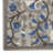 Caragh Floral Gray/Blue Indoor / Outdoor Area Rug-455667964