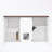 Cat litter box hosue With LED Light, Stairs and Cat Scratching Post