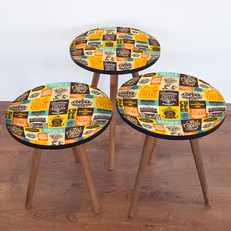 Tables gigognes 3 pieds Renita