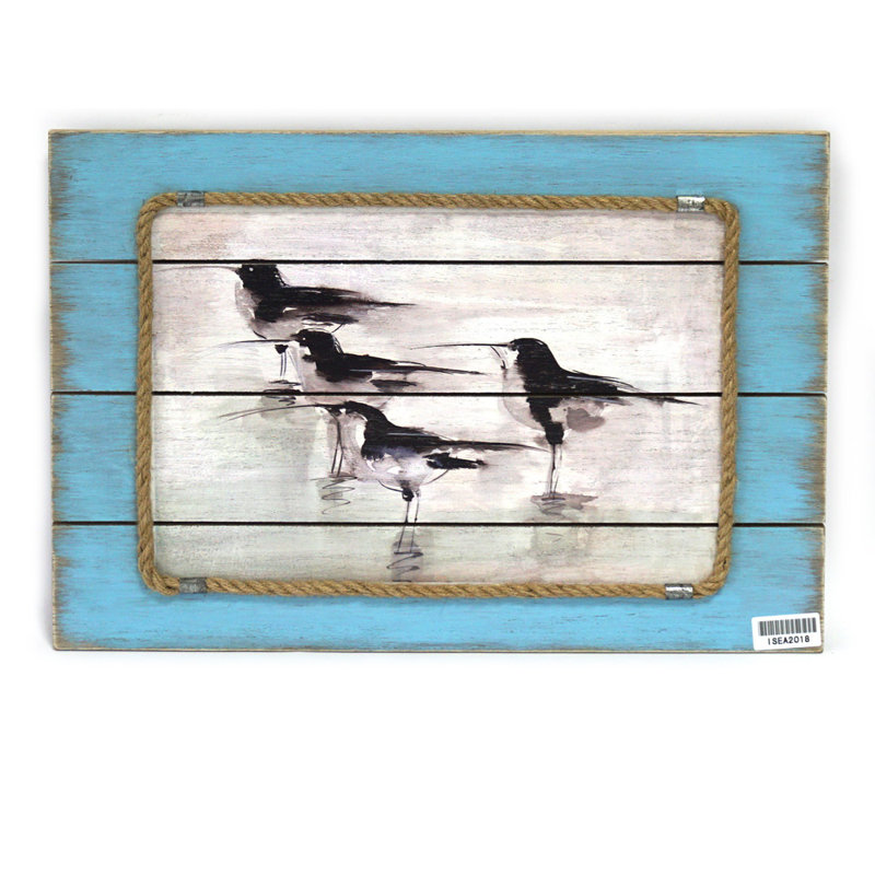Décoration murale mdf sandpiper
