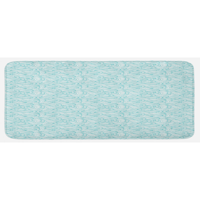 Coastal Synthetic Kitchen Mat
