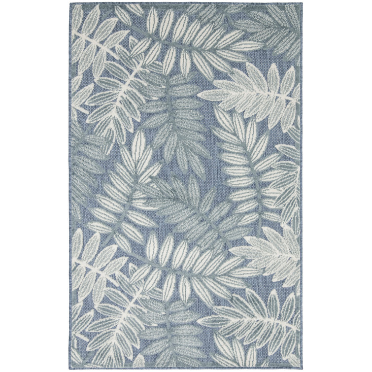 Lakesha  Blue Modern Rug