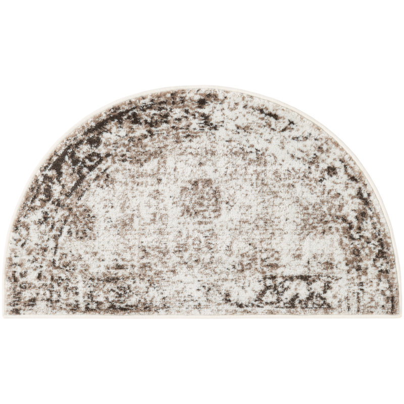Antibes Hambly Rug, Half-circle 2'2" x 3'7"