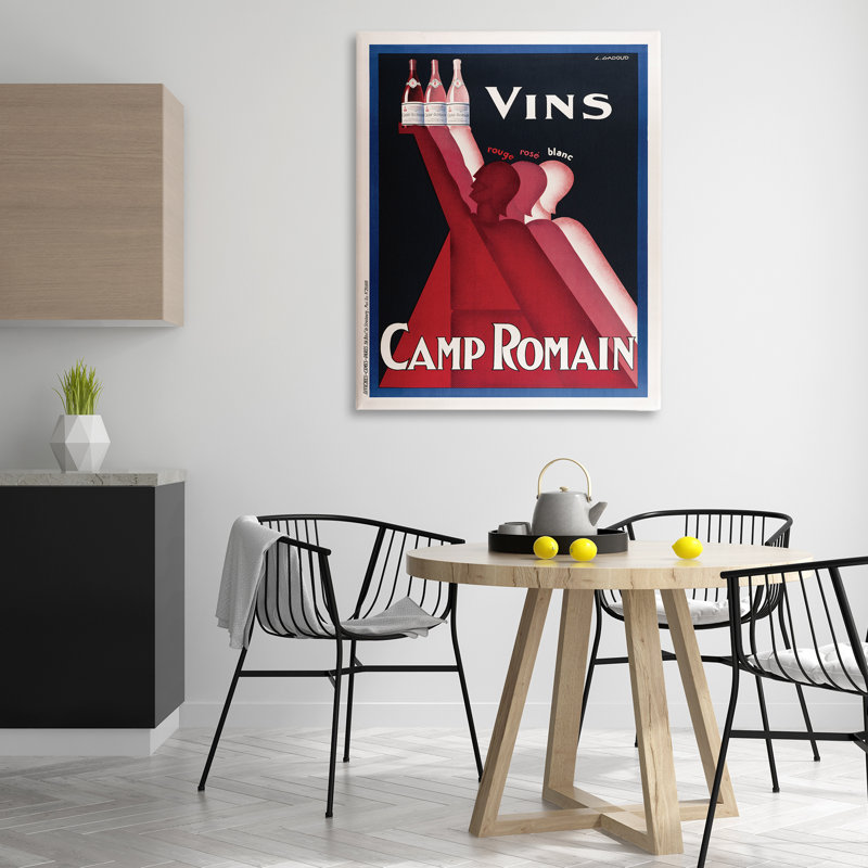 Trio de bouteilles de vin antique, conception par Marcus Jules, H 48 po x l 36 po