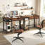 Alexusia Metal Base Writing Desk