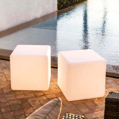 Cube Outdoor Square Side Table