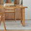 Bureau rectangulaire brun en bois massif-1137979750