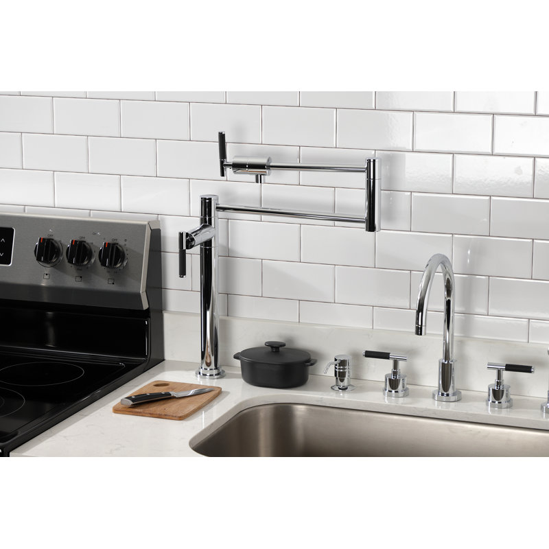 Robinet remplisseur Kingston, Chrome poli