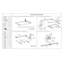 Lit de grand lit classique classique en similicuir 1pc