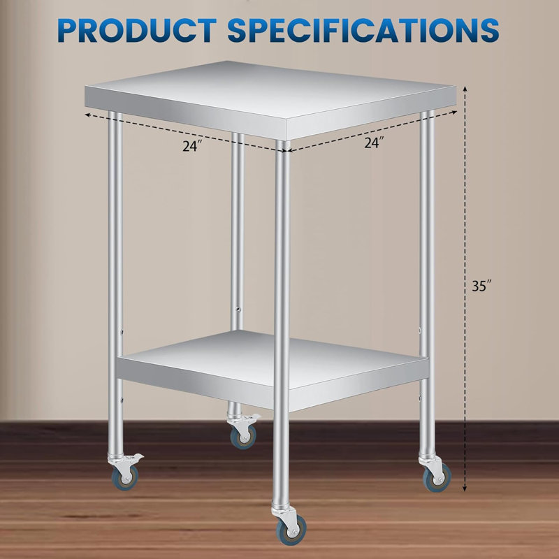 61cm W Workbench Top, 88.9cm H x 61cm W x 61cm D